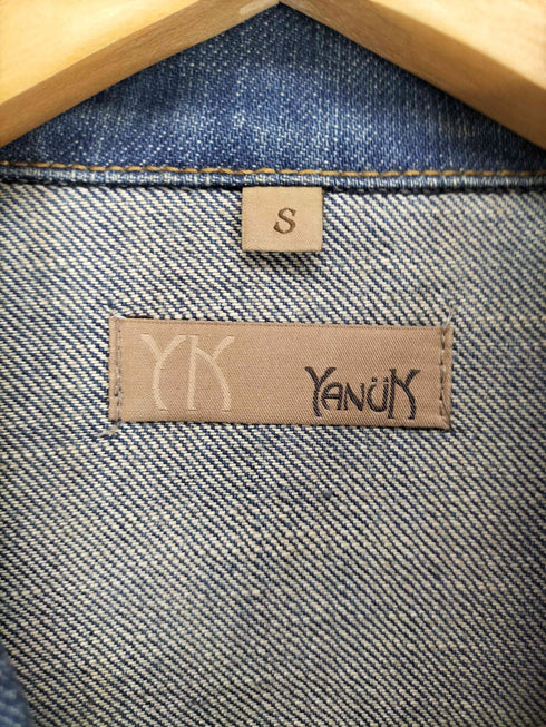 ヤヌーク YANUK 星条旗デザインデニムトラッカージャケット Y2K レディース S