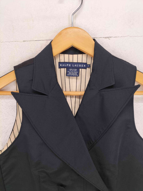 ラルフローレン RALPH LAUREN ダブルブレストベスト レディース 4