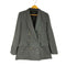 ザラ ZARA チェック柄 ダブルテーラードジャケット レディース import:L