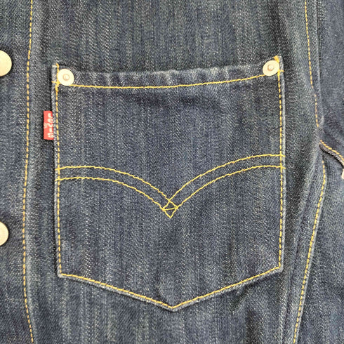 リーバイス Levis 00S ENGINEERED JEANS デニムトラッカージャケット メンズ import:M