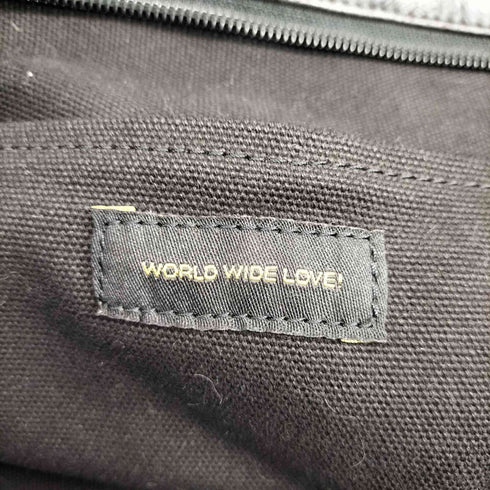 ワールドワイドラブ WORLD WIDE LOVE 総柄スタッズデザインワンショルダーバッグ Y2K レディース