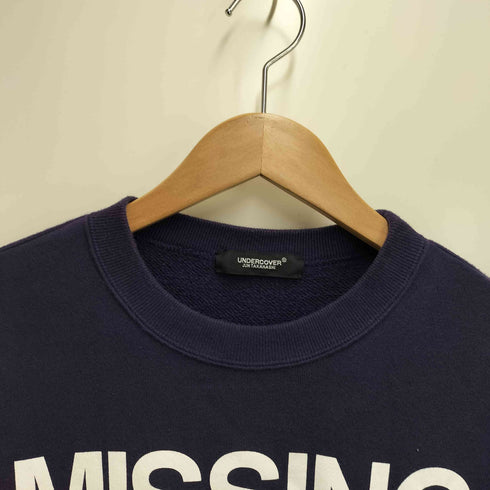 アンダーカバー UNDER COVER JUN TAKAHASHI 22AW MISSING THE EARTH グラフィックプリント スウェット メンズ JPN:1