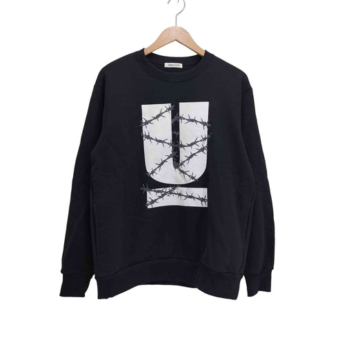 アンダーカバー UNDERCOVER 24AW SWEAT WiredU Uロゴ プリントスウェット メンズ JPN:3