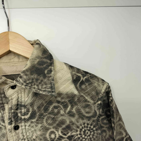 アユイテ AYUITE 00s Y2K ナバホ パターン 総柄 ウエスタン L/S シャツ メンズ JPN:M