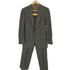 エルメネジルドゼニア Ermenegildo Zegna 80~90S イタリア製 グレンチェック 2B テーラードジャケット スラックス ウール セットアップ メンズ 48