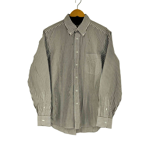 フェアファクス FAIRFAX ストライプ L/S BDシャツ メンズ import:L