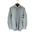 フェアファクス FAIRFAX ストライプ ドレスシャツ クレリック メンズ import:M