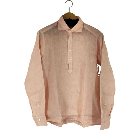 フェアファクス FAIRFAX リネンプルオーバーシャツ メンズ import:M