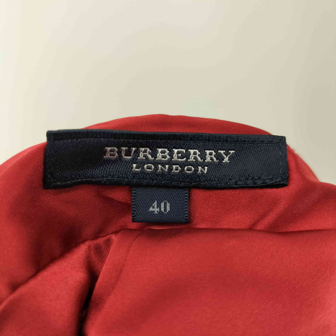 バーバリーロンドン BURBERRY LONDON ベロア フレアスカート レディース DE:40