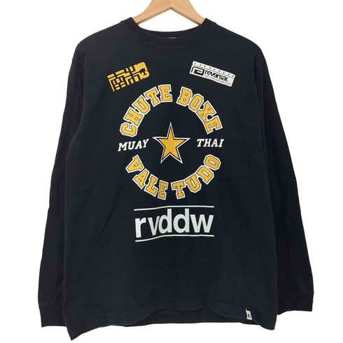 リバーサル REVERSAL CHUTE BOXE シュートボクセ クルーネック L/S Tシャツ メンズ JPN:S