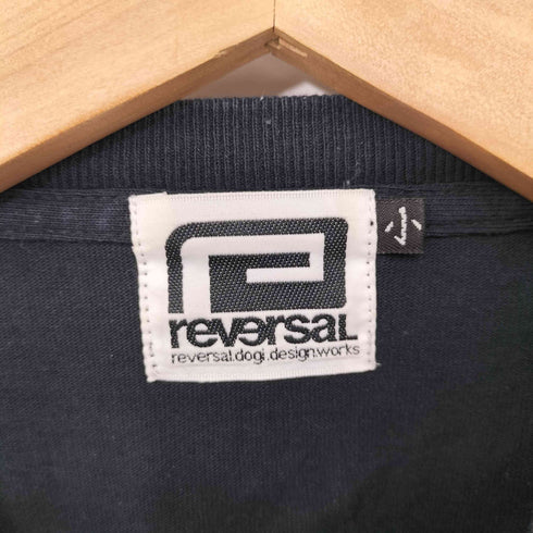 リバーサル REVERSAL CHUTE BOXE シュートボクセ クルーネック L/S Tシャツ メンズ JPN:S