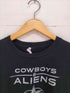 アンビル Anvil COWBOYS ALIENS フロントプリントクロップドTシャツ レディース M