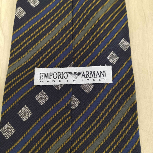 エンポリオアルマーニ EMPORIO ARMANI 総柄シルクネクタイ メンズ