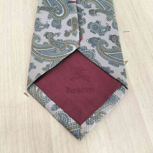 バーバリーズ BURBERRYS ペイズリー柄シルクネクタイ メンズ