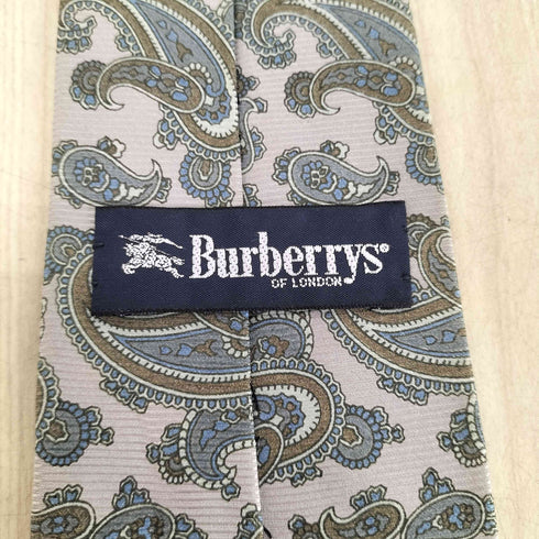 バーバリーズ BURBERRYS ペイズリー柄シルクネクタイ メンズ