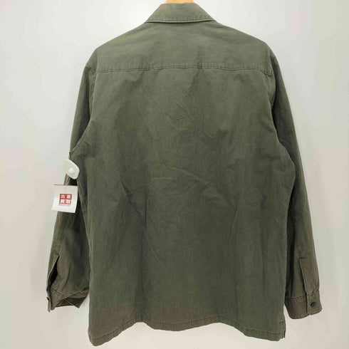ギャップ Gap 90s 00s OLDGAP オールドタグ 比翼 コットン ジップアップワークジャケット メンズ