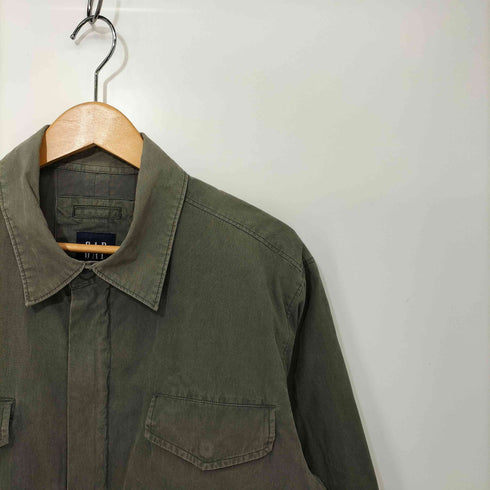 ギャップ Gap 90s 00s OLDGAP オールドタグ 比翼 コットン ジップアップワークジャケット メンズ
