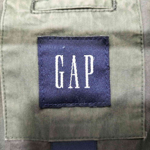 ギャップ Gap 90s 00s OLDGAP オールドタグ 比翼 コットン ジップアップワークジャケット メンズ