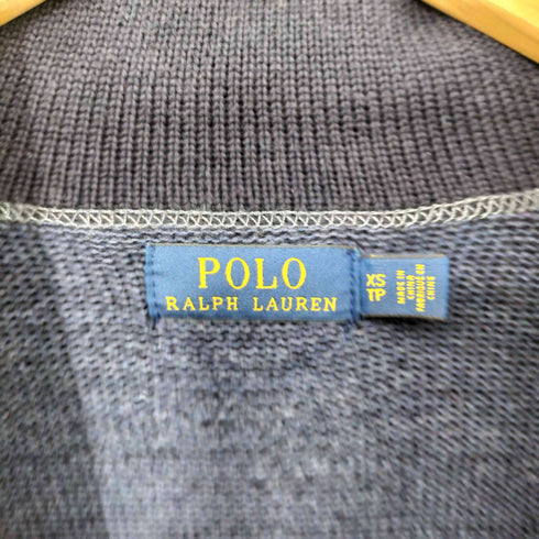 ポロラルフローレン POLO RALPH LAUREN タイガーパッチ ショールカラー コットンニット レタード カーディガン メンズ import:XS