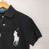 ポロバイラルフローレン Polo by RALPH LAUREN ドイツ 国旗 ビッグポニー 刺繍 ポロシャツ メンズ import:XS