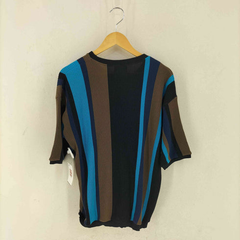 ANGENEHM マルチカラーショートスリーブニット メンズ JPN:M