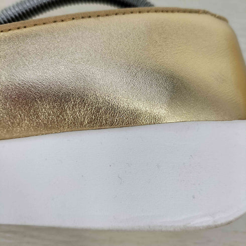 フィットフロップ fitflop ゴールド スリッポン レディース UK:4.5