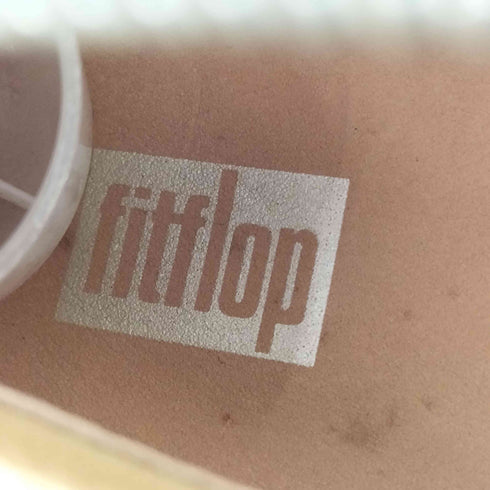 フィットフロップ fitflop ゴールド スリッポン レディース UK:4.5