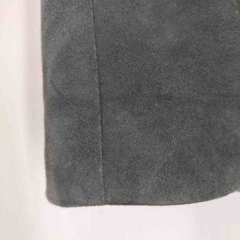 カルバンクライン CALVIN KLEIN 比翼スウェードレザーテーラードジャケット メンズ import:L