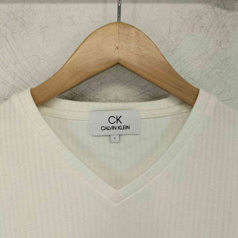 シーケーカルバンクライン ck Calvin Klein Vネックカットソー メンズ import:L