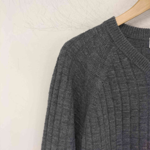 カルバンクライン CALVIN KLEIN COLLECTION Vネックリブニットセーター メンズ import:L