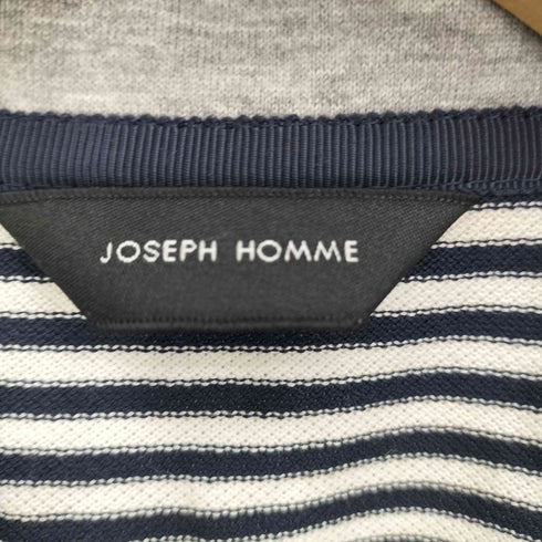 ジョゼフオム JOSEPH HOMME ボーダーポロシャツ メンズ JPN:48