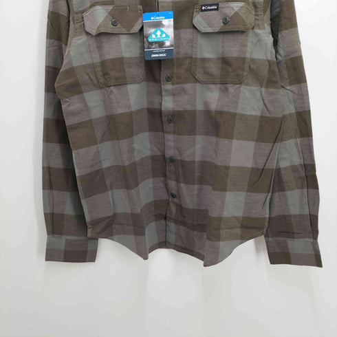 コロンビア Columbia フレアガンストレッチフランネルシャツ メンズ import:M