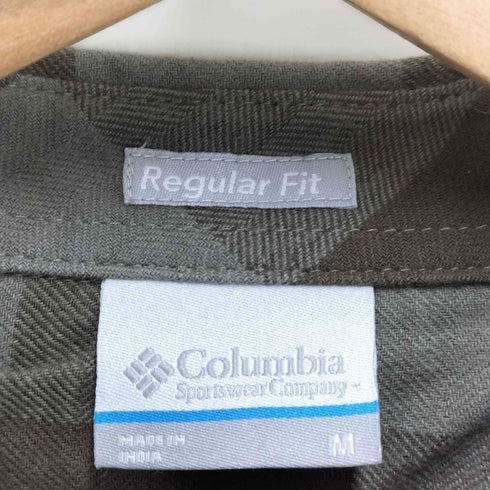 コロンビア Columbia フレアガンストレッチフランネルシャツ メンズ import:M