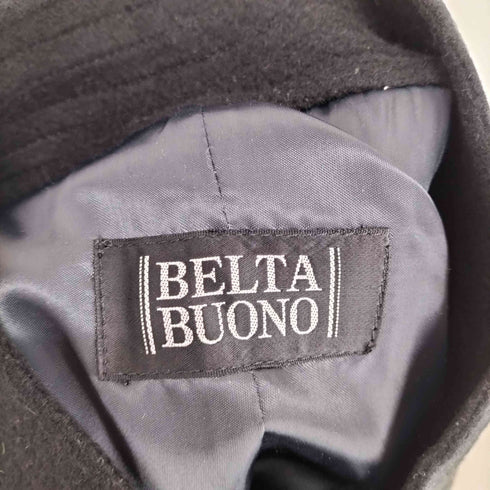 BELTA BUONO cashmere カシミヤ混 スタンドカラーロングコート レディース JPN:9号