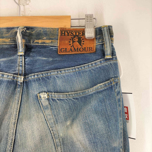 ヒステリックグラマー HYSTERIC GLAMOUR 16AW SP加工スタッズデニムパンツ メンズ UK:28-29