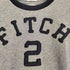 アバクロンビーアンドフィッチ Abercrombie & Fitch フロントアップリケ刺繍リンガーTシャツ メンズ import:M