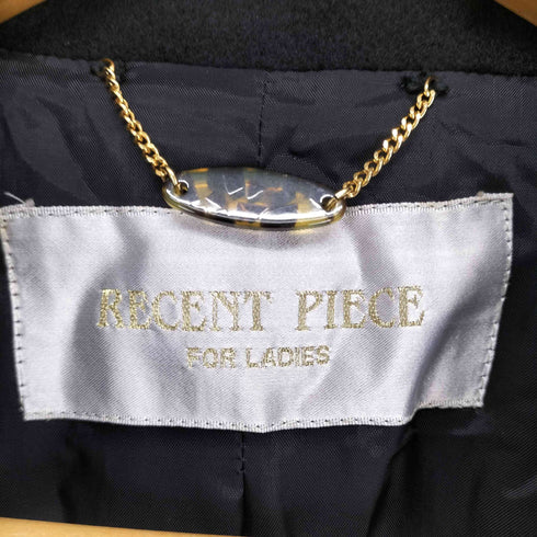 Recent Piece cashmere カシミヤ100% ダブルチェスターコート レディース 156