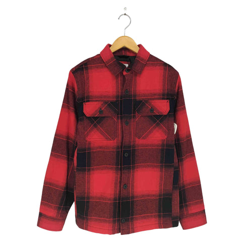 ギャップ Gap チェック シャツ ジャケット メンズ import:S
