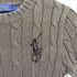ポロラルフローレン POLO RALPH LAUREN ビーズビッグポニー コットン 半袖 ケーブルニット レディース JPN:S