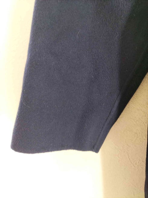 YPSILON cashmere made in italy カシミヤ100% 比翼ステンカラーコート メンズ