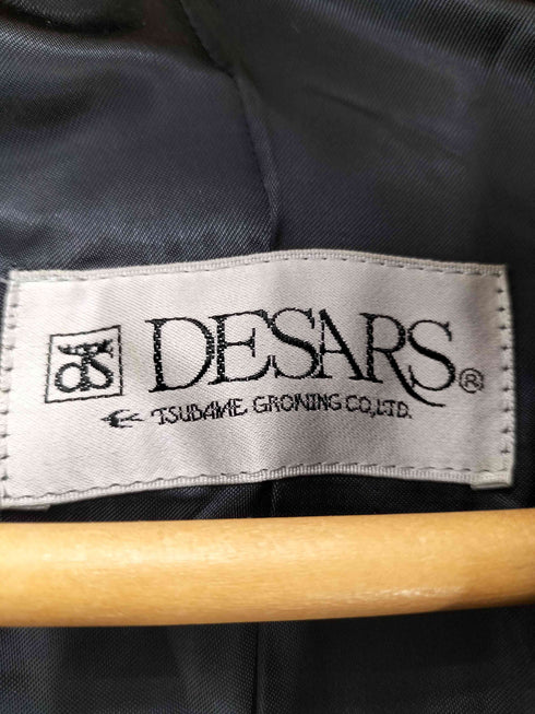 DESARS cashmere カシミヤ100% ダブルチェスターコート メンズ 90A4 165