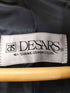 DESARS cashmere カシミヤ100% ダブルチェスターコート メンズ 90A4 165