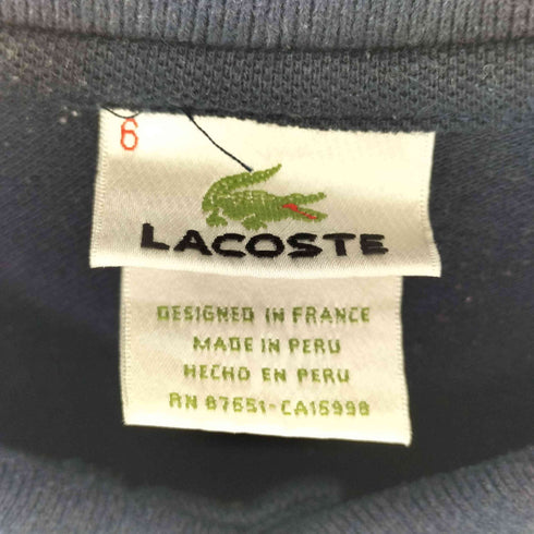 ラコステ LACOSTE 90s Designed in France S/S ポロシャツ メンズ 6