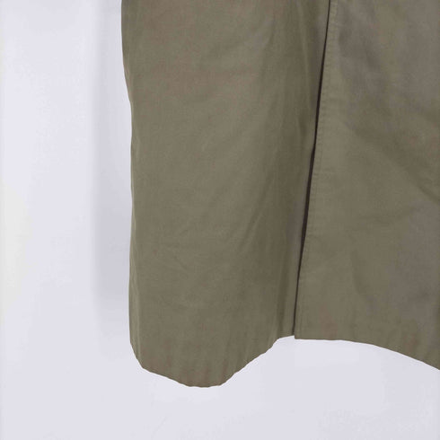 バーバリーズ BURBERRYS ノバチェックライナー付き 比翼ステンカラーコート 玉虫 玉蟲 メンズ