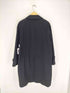 PURE CASHMERE カシミヤ100% 比翼ステンカラーコート メンズ 165