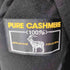 PURE CASHMERE カシミヤ100% 比翼ステンカラーコート メンズ 165