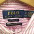 ポロラルフローレン POLO RALPH LAUREN guaranteed to wrikle スモールポニー刺繍 シアサッカー ボタンダウン ストライプ長袖シャツ メンズ JPN:XS