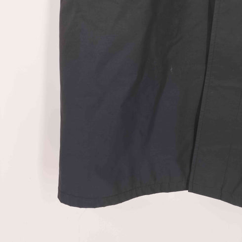 バーバリーブラックレーベル BURBERRY BLACK LABEL 裏地ノバチェック ナイロン混 比翼ステンカラーコート メンズ import:M
