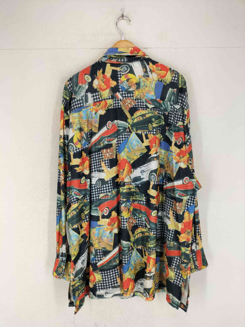 MENCH メデューサボタン総柄 L/S シャツ メンズ XXL