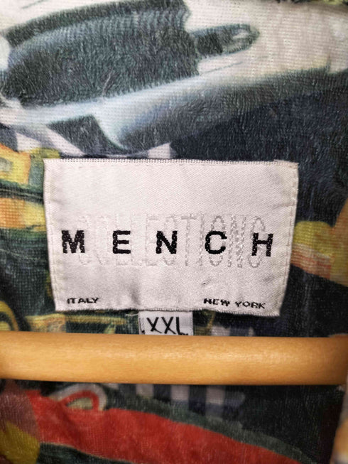 MENCH メデューサボタン総柄 L/S シャツ メンズ XXL